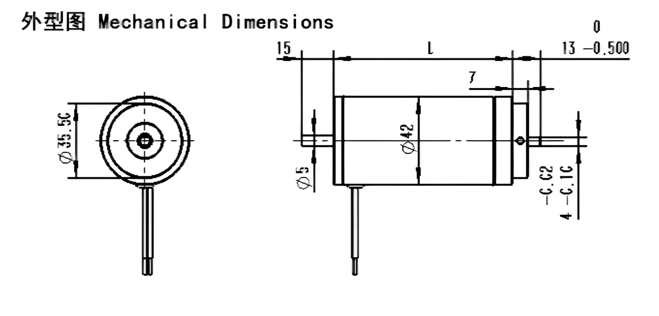 Series 42 Brushed DC Motor Equipment Control