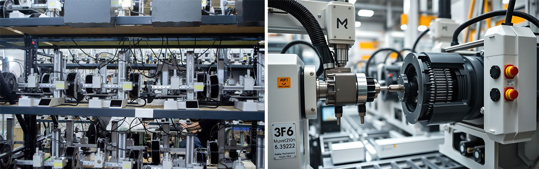 110mm NEMA42 DC Stepper Motor